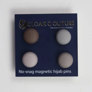 Grey Palette No Snag Magnetic Pin ( set of 4)